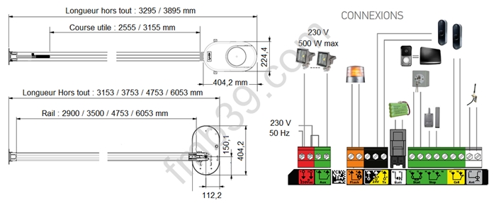Moteurs DEXXO Smart io - Motorisation - Moteurs de porte de garage